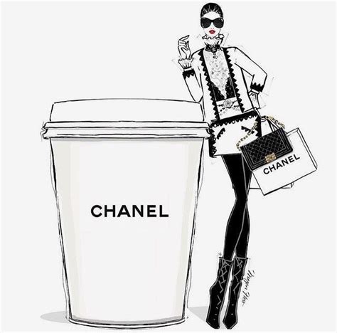 chanel & coffee signsby megan hess|chanel online shop.